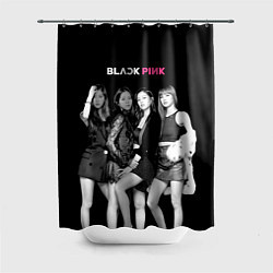 Шторка для душа Blackpink Beautiful girls, цвет: 3D-принт