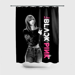 Шторка для душа Blackpink Beautiful Lisa, цвет: 3D-принт