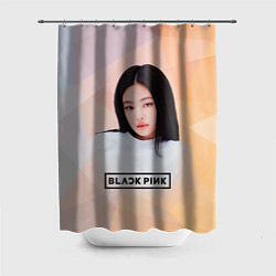 Шторка для душа Jennie Kim Blackpink, цвет: 3D-принт