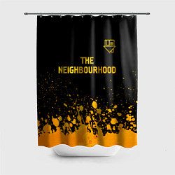 Шторка для ванной The Neighbourhood - gold gradient: символ сверху