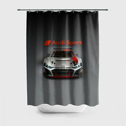 Шторка для душа Audi sport - racing car - extreme, цвет: 3D-принт