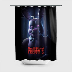 Шторка для душа Five Nights at Freddys Bonnie, цвет: 3D-принт