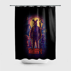 Шторка для душа Five Nights at Freddys horror, цвет: 3D-принт