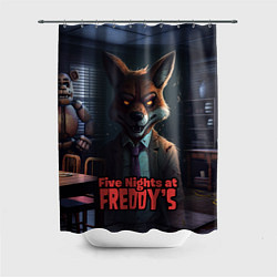 Шторка для душа Five Nights at Freddys Mangle, цвет: 3D-принт