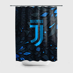Шторка для душа Juventus blue logo, цвет: 3D-принт