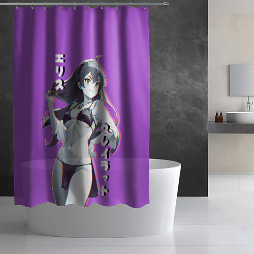 Шторка для ванной Эрис Грейрат в бикини / 3D-принт – фото 2