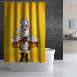 Шторка для душа Пивняшка, цвет: 3D-принт — фото 2