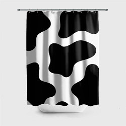 Шторка для душа Кожа коровы, цвет: 3D-принт