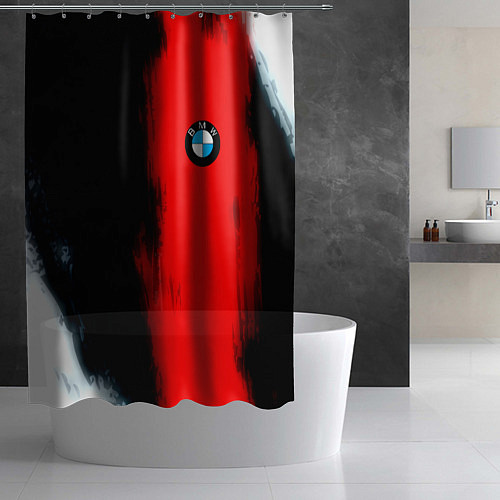 Шторка для ванной Bmw sport colors / 3D-принт – фото 2