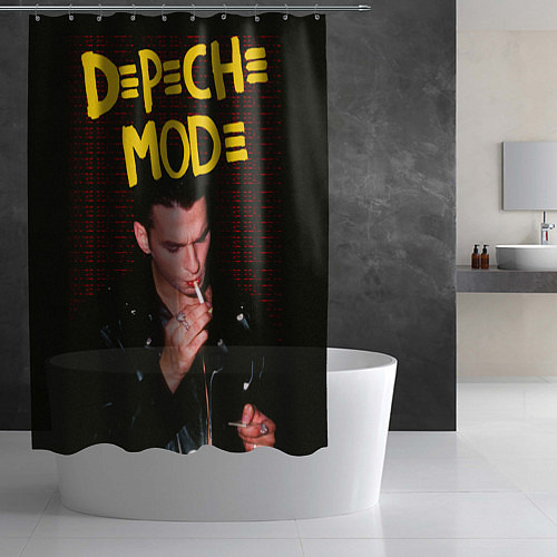 Шторка для ванной Depeche Mode 1 Dave / 3D-принт – фото 2
