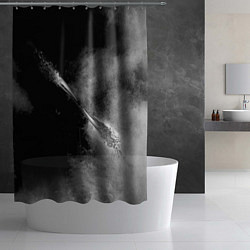 Шторка для душа Two shot, цвет: 3D-принт — фото 2