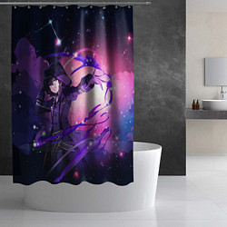 Шторка для душа Восхождение в тени - Тень, цвет: 3D-принт — фото 2