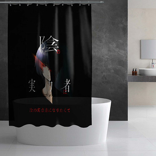 Шторка для ванной Сид Кагэно - Восхождение в тени / 3D-принт – фото 2