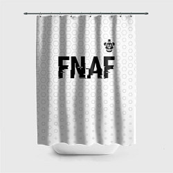 Шторка для ванной FNAF glitch на светлом фоне посередине