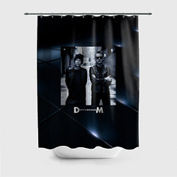 Шторка для душа Depeche Mode - Мартин и Дэйв, цвет: 3D-принт