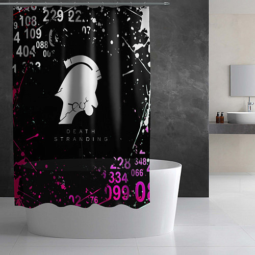 Шторка для ванной Death Stranding game kojima / 3D-принт – фото 2