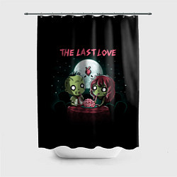 Шторка для душа The last love zombies, цвет: 3D-принт