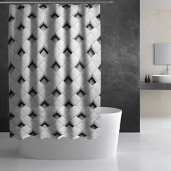 Шторка для душа Quatro, цвет: 3D-принт — фото 2