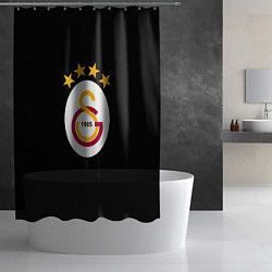Шторка для душа Galatasaray logo fc, цвет: 3D-принт — фото 2