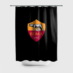 Шторка для душа Roma fc club sport, цвет: 3D-принт