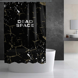 Шторка для душа Dead space текстура, цвет: 3D-принт — фото 2