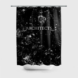 Шторка для душа Architects black ice, цвет: 3D-принт