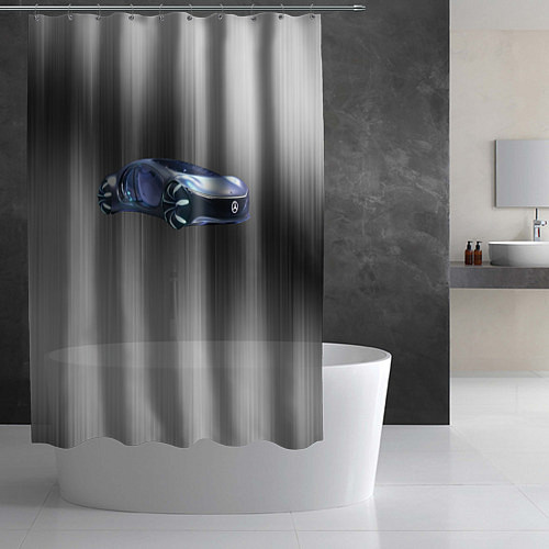 Шторка для ванной Mercedes-benz AVTR / 3D-принт – фото 2