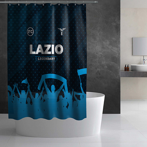 Шторка для ванной Lazio legendary форма фанатов / 3D-принт – фото 2