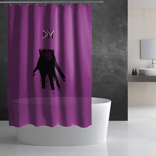 Шторка для ванной Depeche Mode Ultra / 3D-принт – фото 2