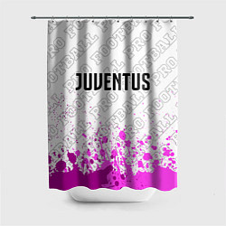 Шторка для ванной Juventus pro football посередине