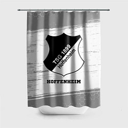 Шторка для душа Hoffenheim sport на светлом фоне, цвет: 3D-принт
