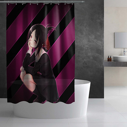 Шторка для ванной Кагуя из Kaguya sama wa Kokurasetai / 3D-принт – фото 2