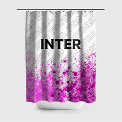 Шторка для ванной Inter pro football посередине