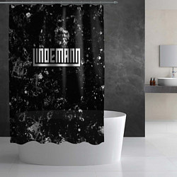 Шторка для душа Lindemann black ice, цвет: 3D-принт — фото 2