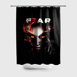 Шторка для душа FEAR 3, цвет: 3D-принт