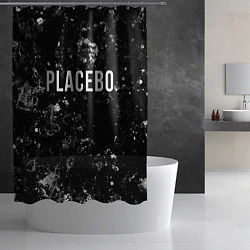 Шторка для душа Placebo black ice, цвет: 3D-принт — фото 2