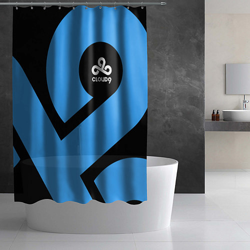 Шторка для ванной Cloud9 - fan art / 3D-принт – фото 2