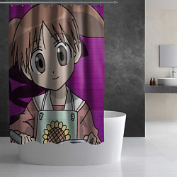 Шторка для душа Azumanga Daioh Тиё Михама, цвет: 3D-принт — фото 2