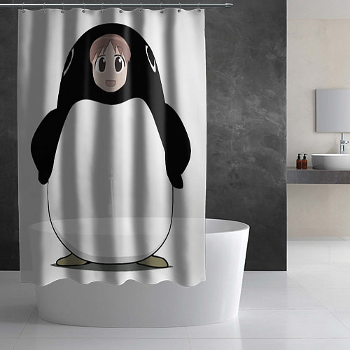 Шторка для ванной Azumanga Daioh Тиё Михама / 3D-принт – фото 2