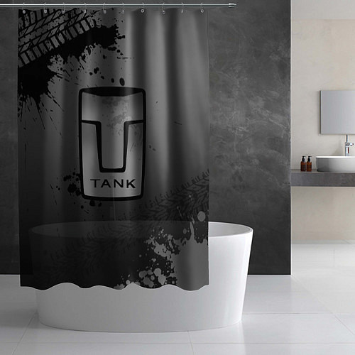 Шторка для ванной Tank / 3D-принт – фото 2