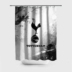 Шторка для душа Tottenham sport на светлом фоне, цвет: 3D-принт