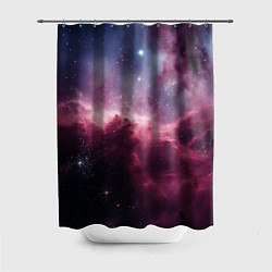 Шторка для душа Абстрактный космос фантастика, цвет: 3D-принт