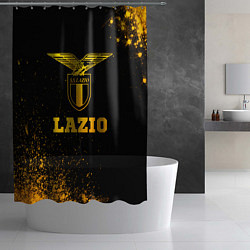Шторка для душа Lazio - gold gradient, цвет: 3D-принт — фото 2
