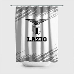Шторка для душа Lazio sport на светлом фоне, цвет: 3D-принт