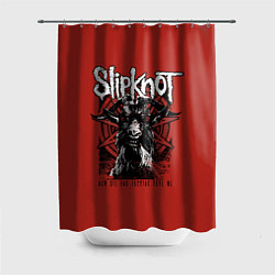 Шторка для душа Slipknot rock band, цвет: 3D-принт