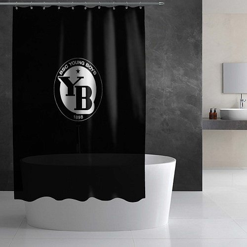 Шторка для ванной Young Boys / 3D-принт – фото 2