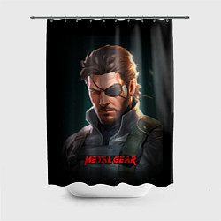 Шторка для душа Веном Снейк из игры Metal gear, цвет: 3D-принт