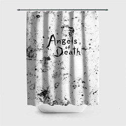 Шторка для душа Angels of Death dirty ice, цвет: 3D-принт