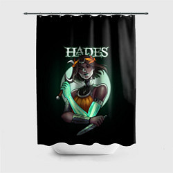 Шторка для душа Нимфа Melinoe Hades 2, цвет: 3D-принт