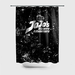 Шторка для ванной JoJo Bizarre Adventure black ice
